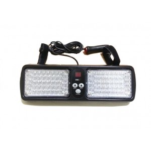 LED zonneklep flitser wit LED zonneklep flitser wit